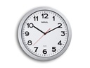 Maul Wanduhr MAULstep Ø 35 cm, Silber