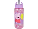 Scooli Trinkflasche Peppa Pig 500 ml, Pink/Rosa/Rot