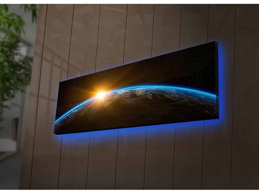 [90341188 1683054] Wallxpert Bild World 30 x 90 cm, MDF