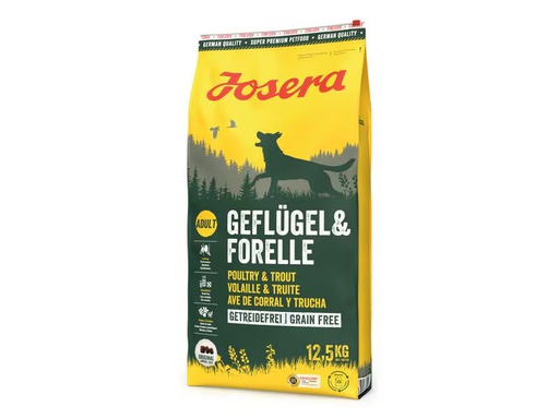 [90341301 1670527] Josera Trockenfutter Geflügel &amp; Forelle 12.5 kg