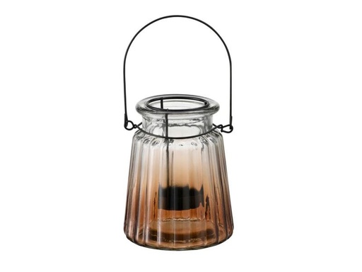[90341321 1684436] Lauvring Teelichthalter Morris 1 Stück, Braun