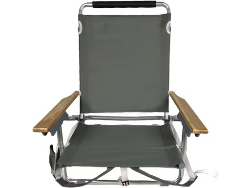 [90341417 1606163] KOOR Strandstuhl Troopea, Dunkelgrau