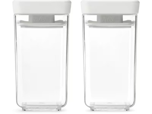 [90341533 1675205] Brabantia Vorratsdose Tasty+ 0.3 l, Hellgrau/Transparent