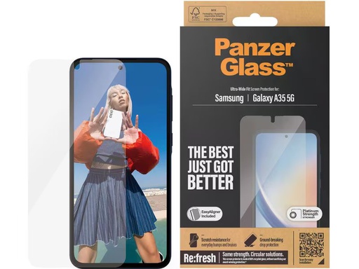 [90341562 1678758] Panzerglass Displayschutz Ultra Wide Fit Galaxy A35 5G