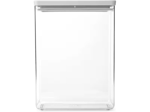 [90341577 1675199] Brabantia Vorratsdose Tasty+ 5.4 l, Hellgrau/Transparent