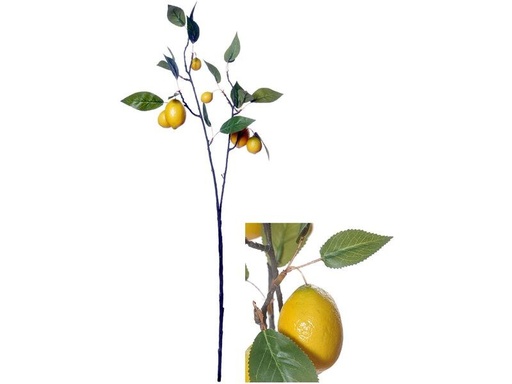 [90341612 1692163] CHALET Kunstblume Zitrone 79 cm