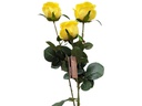 CHALET Kunstblume Rosenbouqet 87 cm, Zitrone