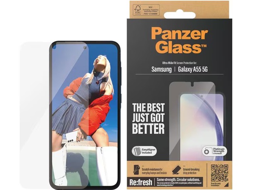 [90341660 1678759] Panzerglass Displayschutz Ultra Wide Fit Galaxy A55 5G