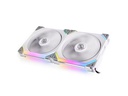 Lian Li PC-Lüfter Uni Fan SL 140 2er Pack inkl. Controller, Weiss