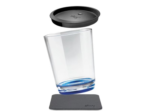 [90341740 1680759] Silwy Magnet-Kunststoff-Trinkbecher Triple Blau