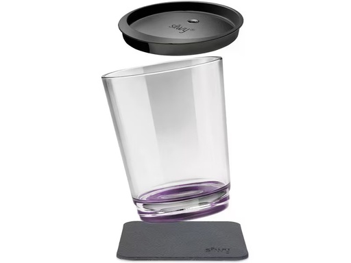 [90341748 1680762] Silwy Magnet-Kunststoff-Trinkbecher Triple Lila