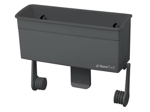 [90341765 1172793] Eurotrail Papierrollen-Halter mit Saugnäpfen Grau