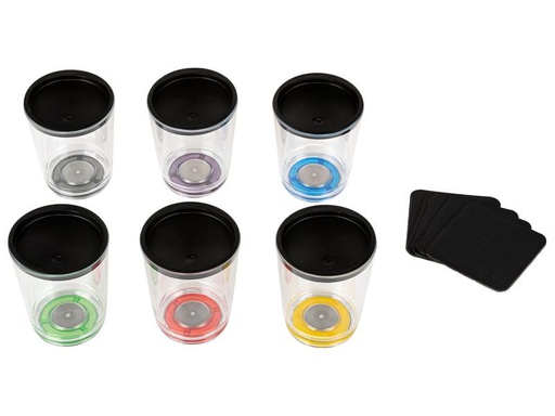 [90341956 1389818] Silwy Magnet-Trinkbecher, 6er-Set