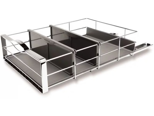 [90341967 1694665] Simplehuman Regal Organizer 35 x 50.8 cm, Grau/Silber