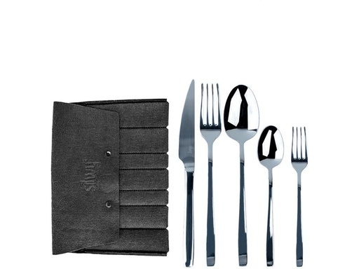 [90342003 1680770] Silwy Reisebesteck-Set