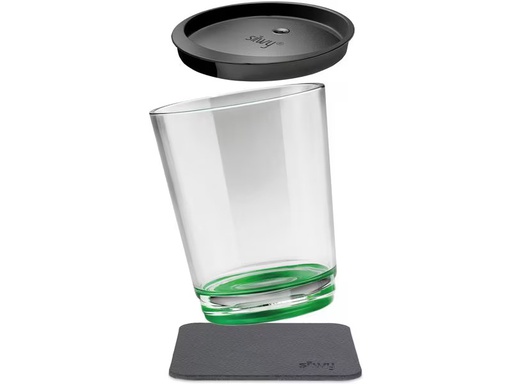 [90342090 1680760] Silwy Magnet-Kunststoff-Trinkbecher Triple Grün
