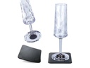 Silwy Outdoor-Champagnerglas Hightech-Kunststoffgläser, 2er-Set