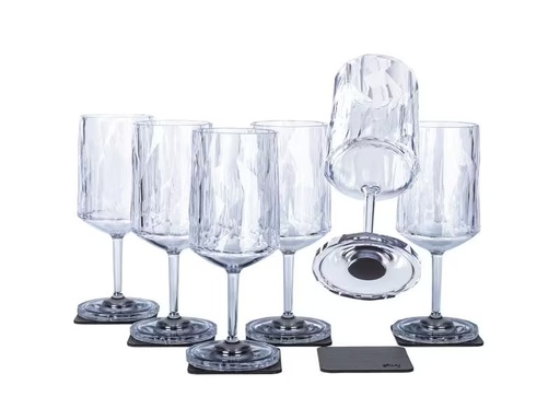 [90342147 1139444] Silwy Hightech-Kunststoffgläser, 6er-Set 2 dl