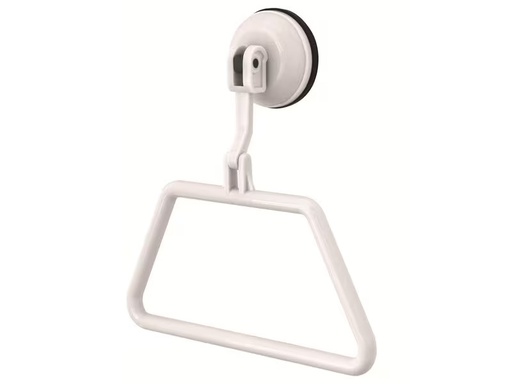 [90342188 1172786] Eurotrail Handtuch-Halter mit Saugnapf Weiss