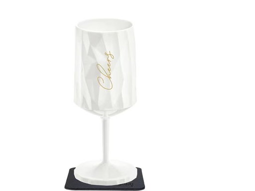 [90342330 1484881] Silwy Magnet-Kunststoffglas Wein Cheers