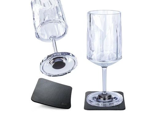 [90342392 1139439] Silwy Outdoor-Weinglas Hightech-Kunststoffgläser, 2er-Set
