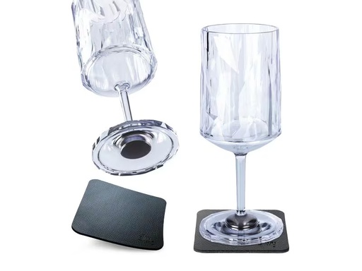 [90342397 1484877] Silwy Magnet-Kunststoffgläser Wein
