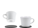 Silwy Porzellan Magnet-Espressotassen