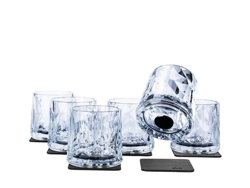 [90342457 1484874] Silwy Magnet-Kunststoffgläser Tumbler