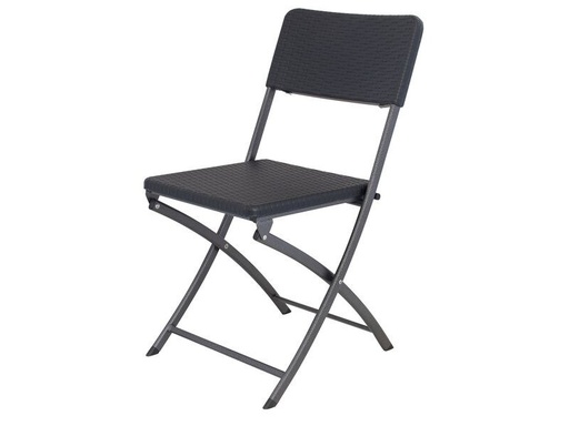 [90342516 1679115] Eurotrail Stuhl Pavillion Rotan Grau