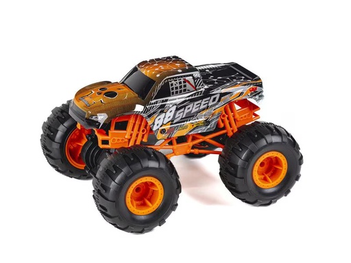 [90342930 1671387] TEC-TOY Monster Truck Speed Monster Gyro &amp; Sound, Orange, 1:12