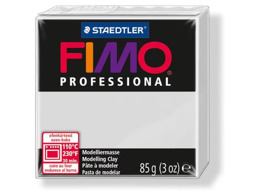 [90343027 557965] Fimo Modelliermasse Professional Grau