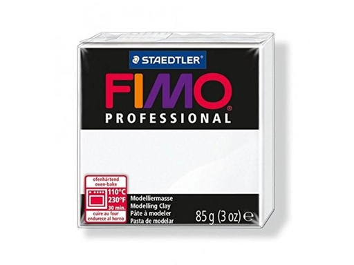[90343120 556149] Fimo Modelliermasse Professional Weiss, 85g