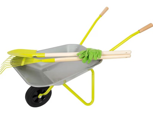 [90343156 1694332] small foot Schubkarre mit Gartenwerkzeug