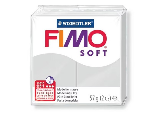 [90343177 558022] Fimo Modelliermasse Soft Grau