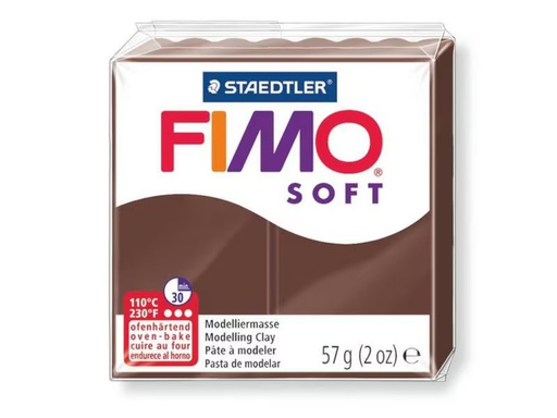 [90343248 558021] Fimo Modelliermasse Soft Dunkelbraun