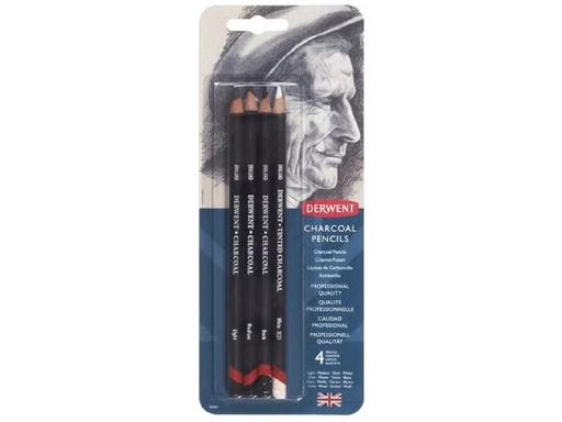 [90343333 1698412] Derwent Kohlestifte, 4-teilig