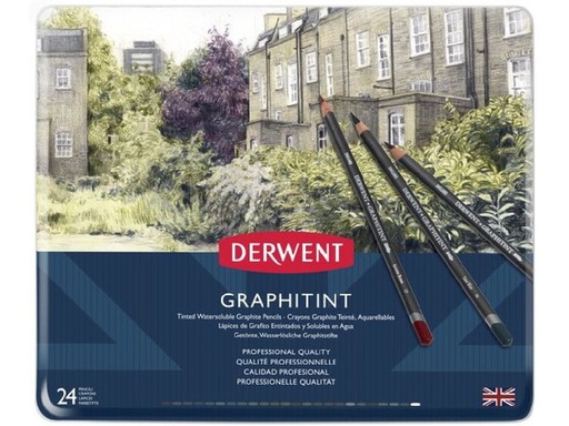 [90343347 1698413] Derwent Graphitstift Graphitint 24-teilig