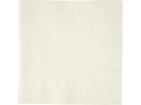 Creativ Company Papierservietten 33 cm x 33 cm, 20 Stück, Crème