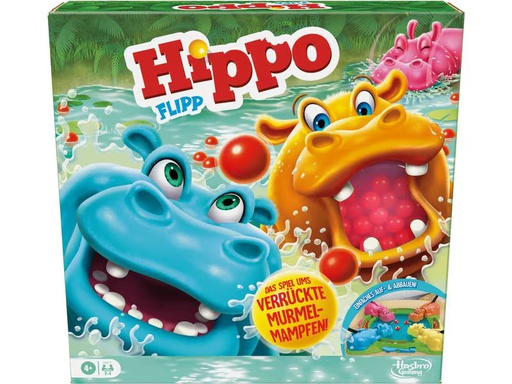 [90343481 1666554] Hasbro Gaming Kinderspiel Hippo Flipp -DE-