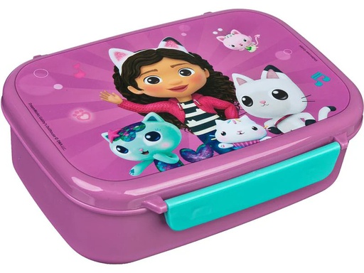 [90343520 1684055] Scooli Lunchbox Gabby's Dollhouse Pink