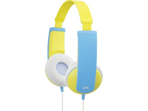 [90343594 482407] JVC On-Ear-Kopfhörer HA-KD5-Y Gelb; Hellblau; Mehrfarbig
