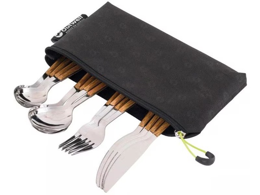 [90343714 1676850] Outwell Pouch Cutlery Set Deluxe