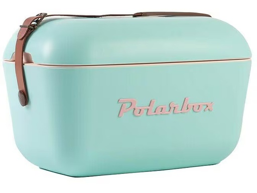 [90343726 1699916] Polarbox Retro Cooler 20 l, Blau
