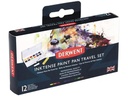 Derwent Aquarellfarbe Inktense 12-teilig