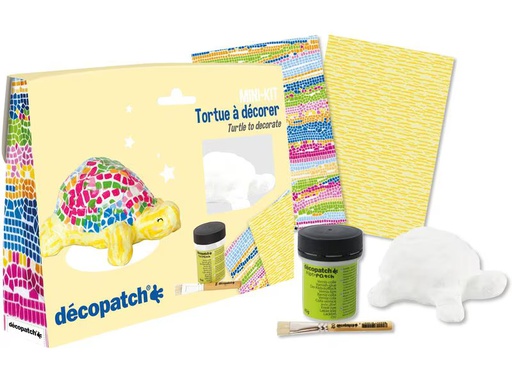 [90344015 1696996] décopatch Bastelset Schildkröte 19 x 4.5 x 13.5 cm