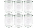 Weck Einmachglas 1000 ml, 6 Stück
