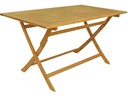 Contini Gartentisch, klappbar, 80 x 140 x 74 cm, Eucalyptus
