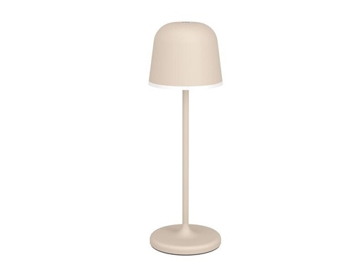 [90344213 1670724] EGLO Leuchten Akku-Tischleuchte MANNERA 2.2W, 34 cm, Sand