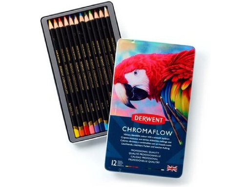 [90344235 1698450] Derwent Farbstifte Chromaflow mehrfarbig, 12-teilig