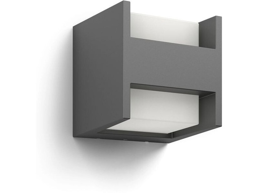 [90344255 1689119] Philips Wandleuchte Arbour UE Up-Down 2700K Anthrazit